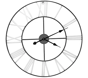 Sorbus Metal Wall Clock (15.75" Diam)