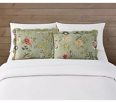 American Traditions Edens Garden Pair of Standard Shams
