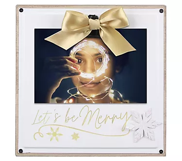 Young's S/3 Wood Christmas Tabletop Photo Clip