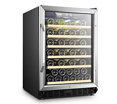 LANBO 52 Bottles, 24" Single Zone Wine Cooler