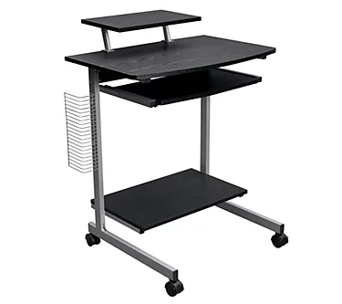 Techni Mobili Compact Computer Cart With Storage