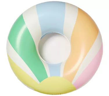 Sunnylife: Tube Float - Pool Side Pastel Gelato, 220lb Cap
