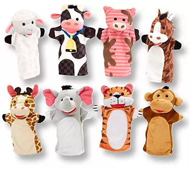 Hand Puppet Bundles - Farm & Zoo Friends