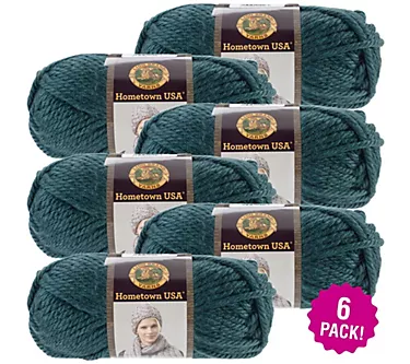 Lion Brand Multipack of 6 Peacock Hometown USAYarn 1 381425-lion-brand-multipack-of-6-peacock-hometown-usayarn-1.webp