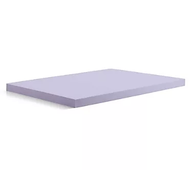 Lucid 4" Lavender and Gel Memory Foam Mattress Topper - Full