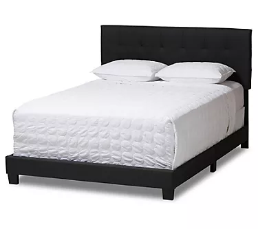 Brookfield Modern and Contemporary Fabric Full Size Bed