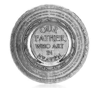 Wendell August The Lord's Prayer Plate