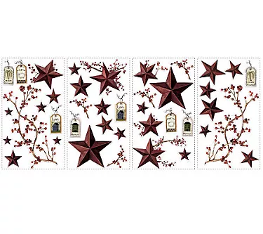 RoomMates Country Stars Peel & Stick Wall Decals
