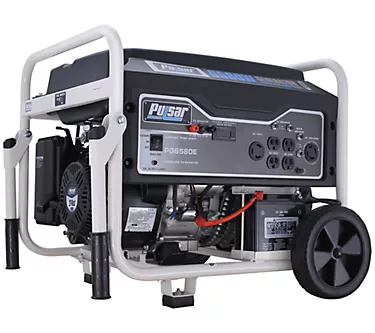 Pulsar 6,580 Peak Watt Gas-Powered Portable Generator