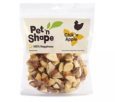 Pet 'n Shape Chik 'n Apple Dog Treats, 16 oz