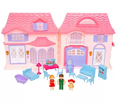 Boley Doll House 16pc Playset