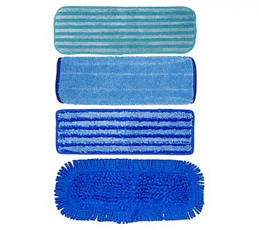 Don Aslett's 18" Mop Pad Assortment