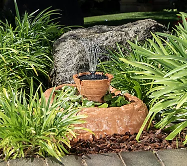 Bernini Roccia Cordless Shallow Pond Fountain