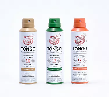 Grand Tongo 3-pack Insect Repellent Spray with Picaridin for Face & Body