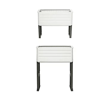 NuVue Set of 2 Modular Self- Watering Planters