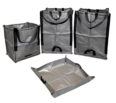 DuraSack 4-pc Heavy Duty All-Purpose Totes Bags & Mat