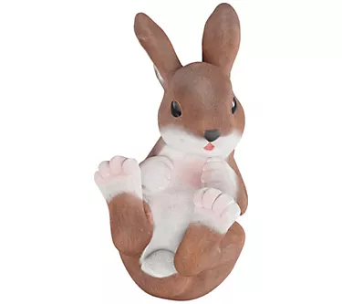 Bunny Rabbit Statue - Resin Animal Figurine