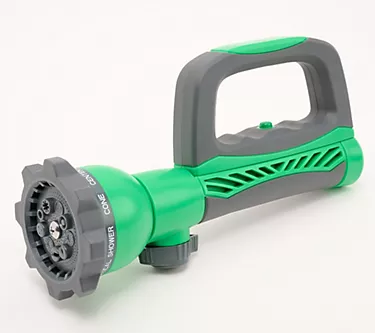 Bernini 9-Pattern Easy Grip Garden Hose Nozzle