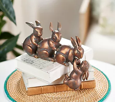 Barbara King Indoor/Outdoor Decorative Animal Family Stair Corners