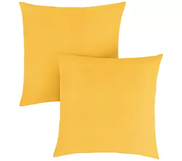 Set of 2 Sunbrella Indoor/Outdoor Pillows