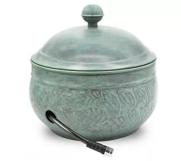 Key West Hose Pot with Lid - Blue Verde by GoodDirections