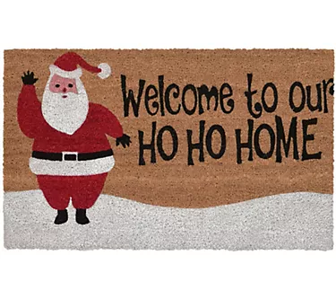 Liora Manne Nat ura Ho Ho Home Mat Natural 18" x 30"