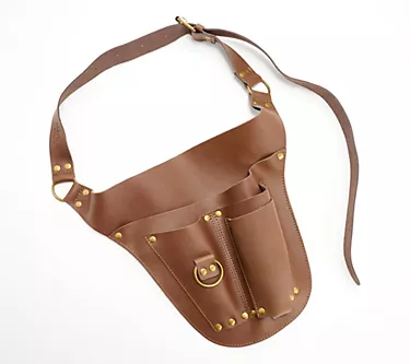 Martha Stewart Wearable Leather Garden Tool Pouch