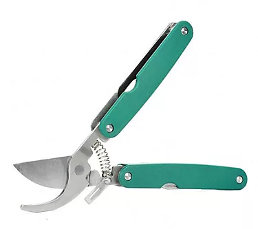 Roberta's 5-in-1 Green Folding Pocket Garden Mu lti-Tool