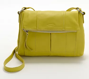 American Leather Co. Leather Lee Double Entry Crossbody