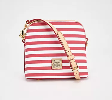 Dooney & Bourke Coated Cotton Skipper Domed Crossbody