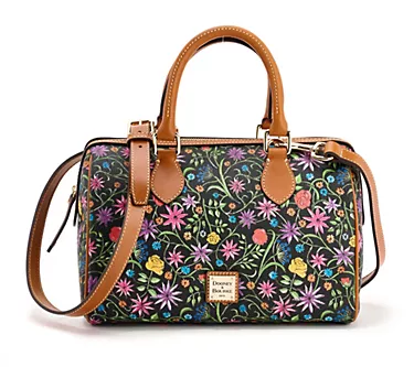 Dooney & Bourke Coated Cotton Wildflower Barrel Satchel