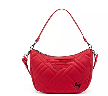 Lug Matte Luxe Shoulder Bag w/ Crossbody Strap - Harmony