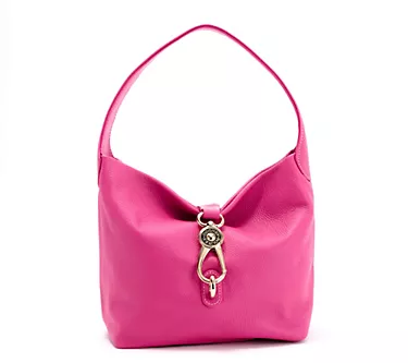 Dooney & Bourke Lucca Pebble Leather Logo Lock Sac