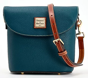 Dooney & Bourke Pebble Leather Binocular Crossbody Bag