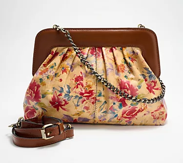 Patricia Nash Zelia Leather Frame Clutch