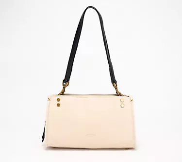 American Leather Co. Lenox Triple Entry Shoulder Bag
