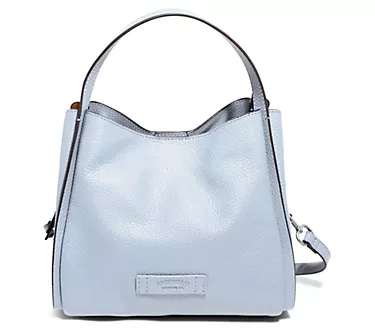 American Leather Co. Triple Entry Leather Auburn Crossbody