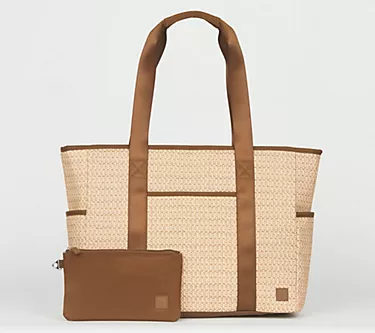IHKWIP The XL Coastal Raffia Tote w/ RFID Pouch