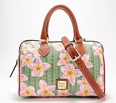 385579-dooney-bourke-coated-cotton-plumeria-barrel-satchel-1.webp