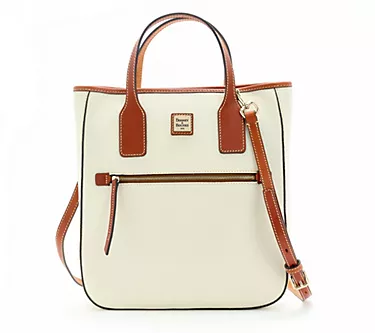 Dooney & Bourke Pebble Leather Top Handle Tote