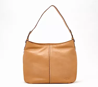 American Leather Co. Summit Medium Zip-Top Leather Hobo