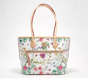 Dooney & Bourke Coated Cotton Botanical Tote