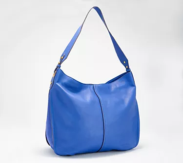 American Leather Co. Summit Large Zip-Top Leather Hobo