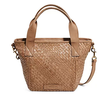 American Leather Co. Mina Washed Heritage Leather Tote