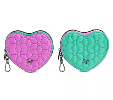 Lug Classic Heart Pouch Key Chain Set of 2