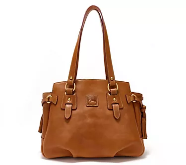 Dooney & Bourke Florentine Leather Small Winged Shopper