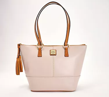 Dooney & Bourke Wexford Leather Small Tobi Tote