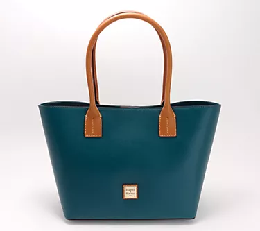 Dooney & Bourke Saffiano Leather Small Russel Tote 1 387355-dooney-bourke-saffiano-leather-small-russel-tote-1.webp