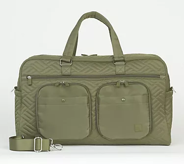 IHKWIP Quilted Cargo Catchall Weekender
