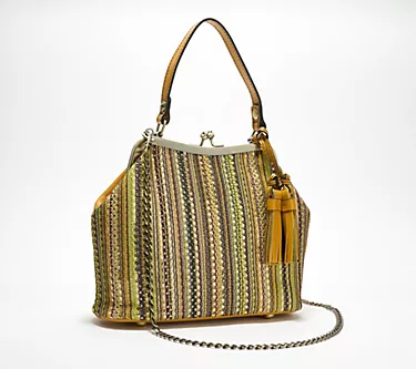 Patricai Nash Sequin Crochet Laureana Frame Crossbody